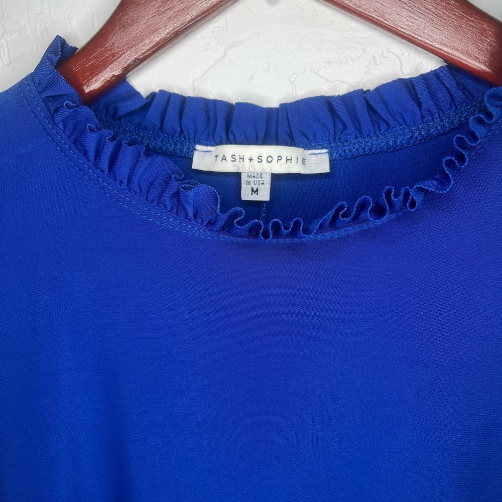 Tash‎ + Sophie Royal Blue Sleeveless Mini Dress - Picture 4 of 7